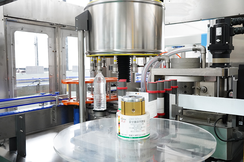 全伺服热熔胶贴标机