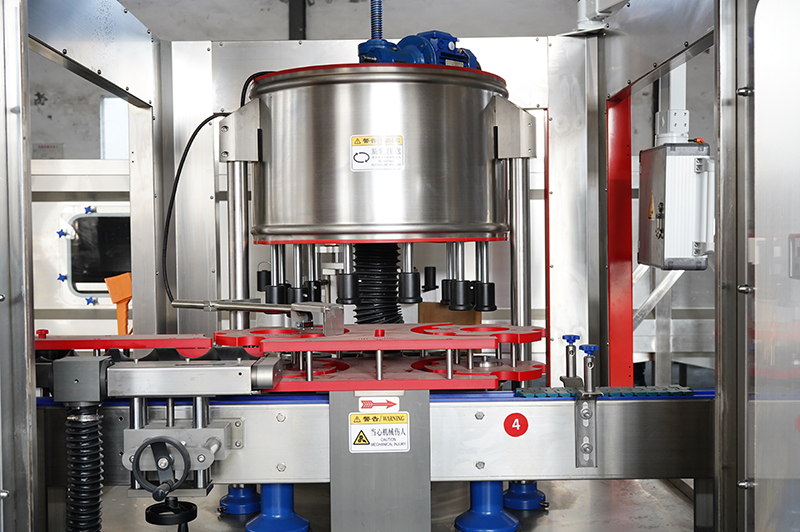 12头旋转式不干胶贴标机